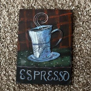Espresso Coffee Mug Wall Art